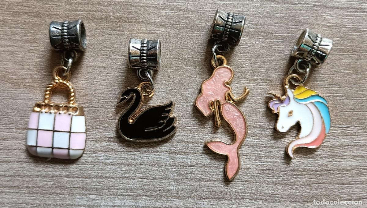 Joyeria: lote abalorios, charms de bisuteria - la conservacion esta bien , ver fotos