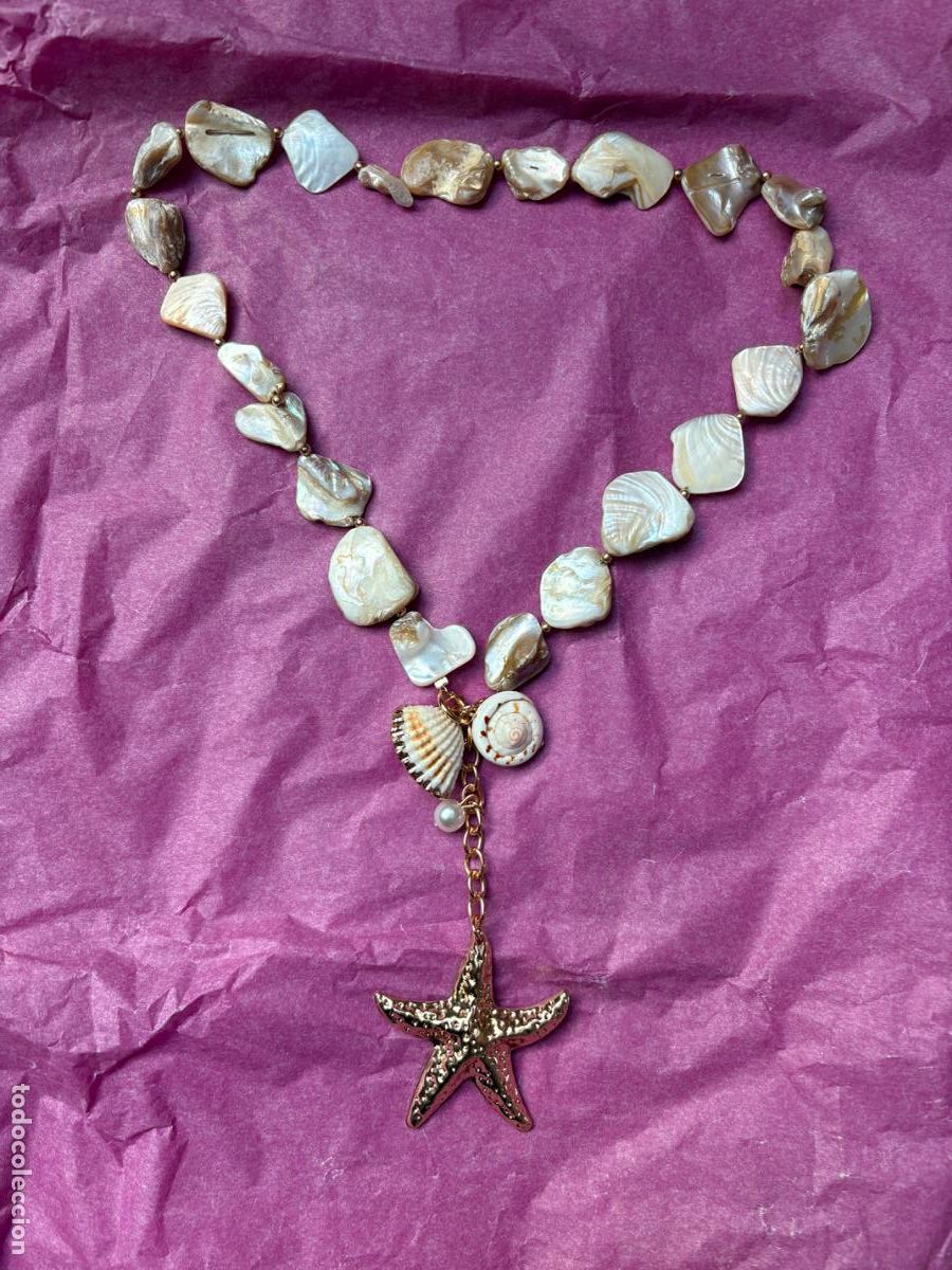 Schmuck: Collar de conchas nacar