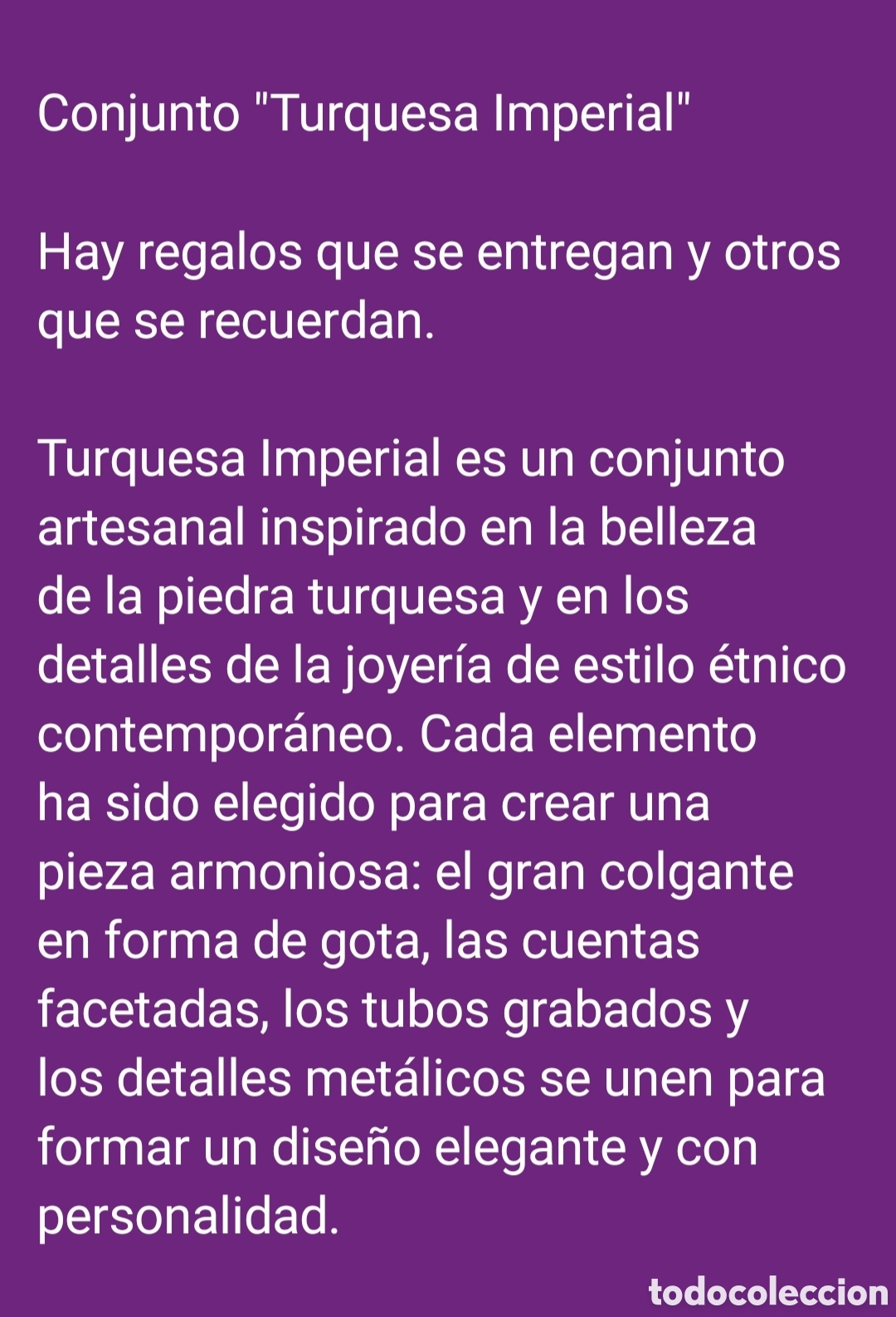 Joyeria: Espectacular conjunto