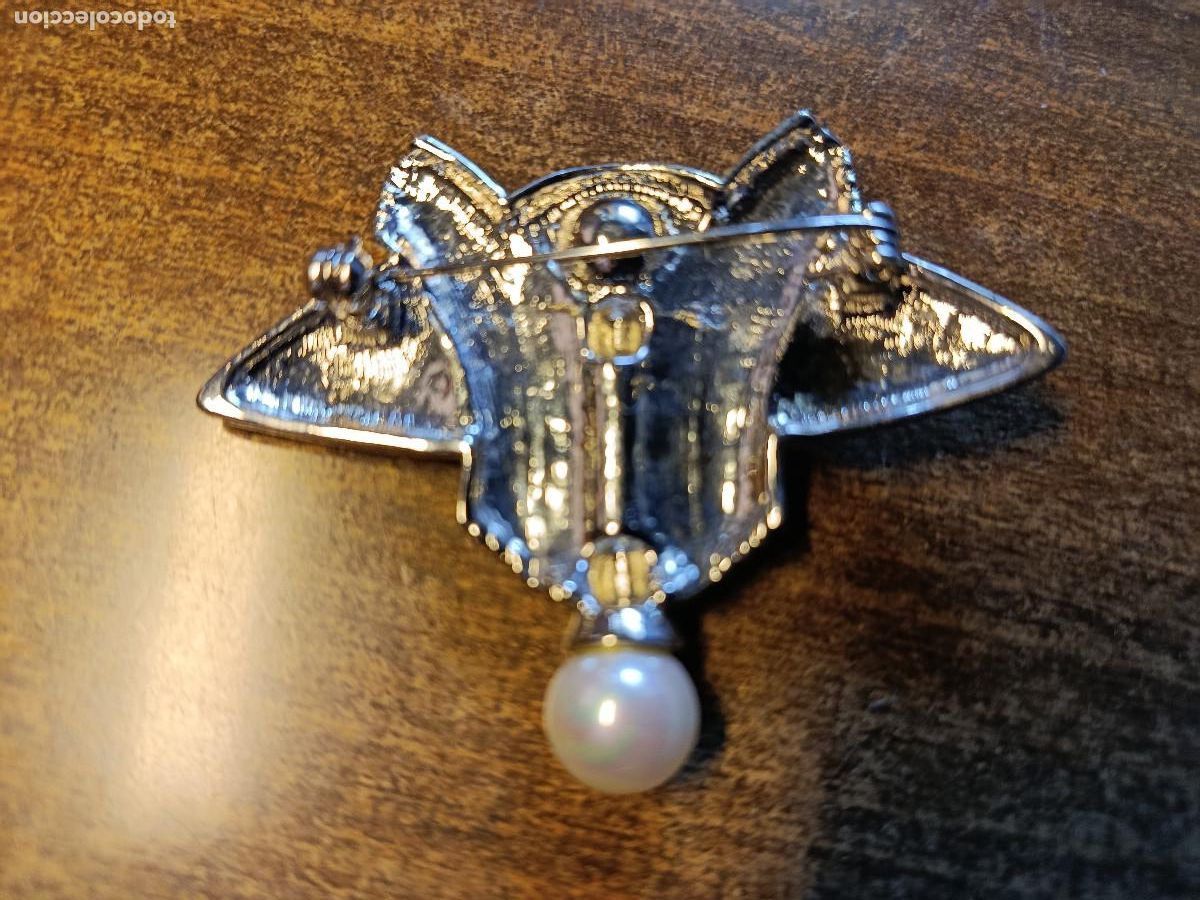 Joyeria: Aguja - broche con perla, de dise&ntilde;o - Foto 3