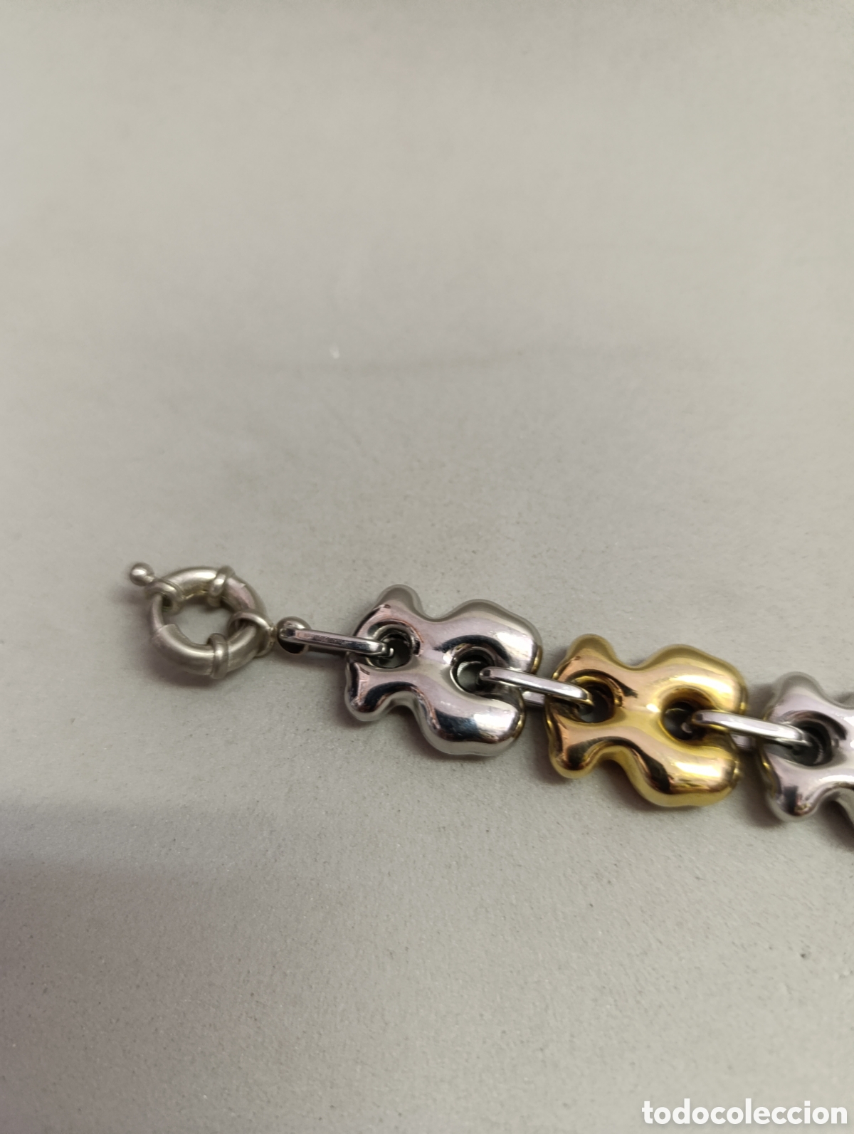 Joyeria: PULSERA DE METAL DORADO DE TOUS? - Foto 3