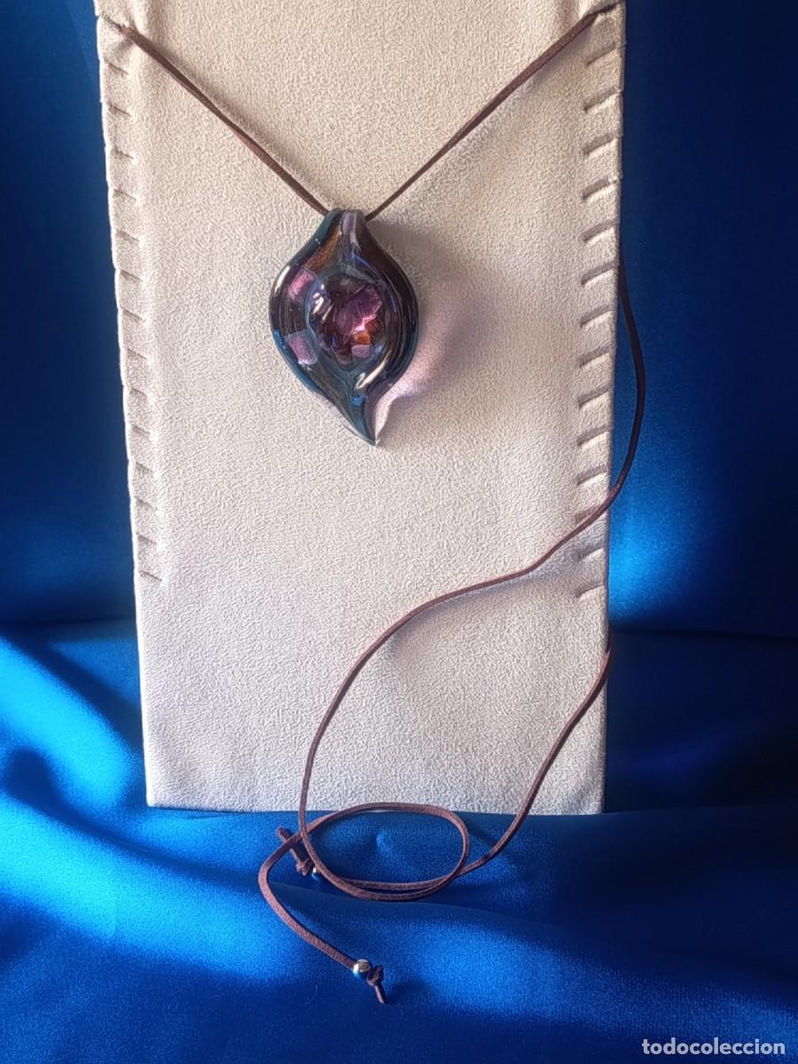 Joyeria: COLGANTE EN FORMA DE GOTA EN CRISTAL DE MURANO EN VARIAS TONALIDADES