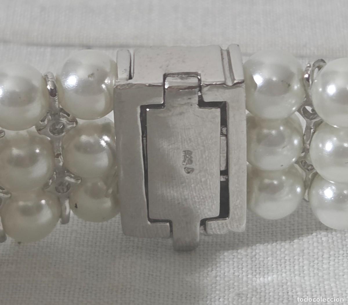 Joyeria: Pareja de pulseras en metal plateado - Foto 17