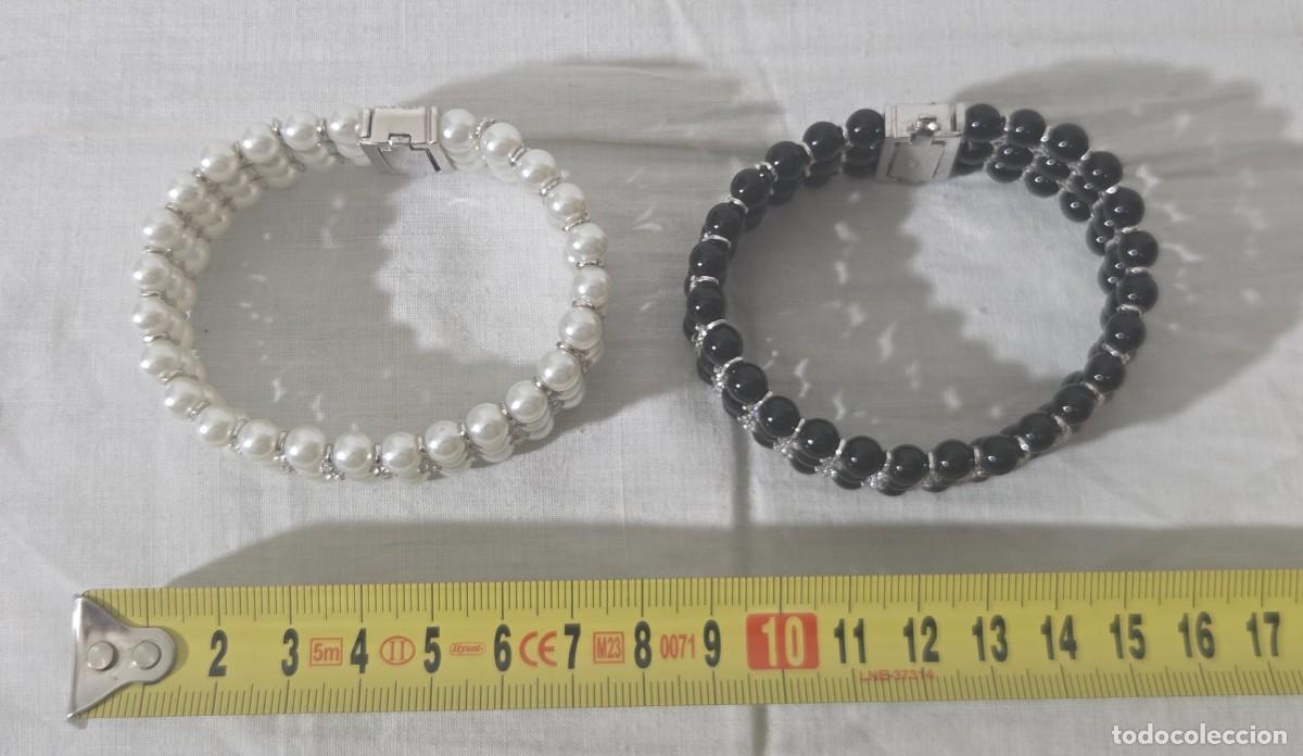 Joyeria: Pareja de pulseras en metal plateado - Foto 19