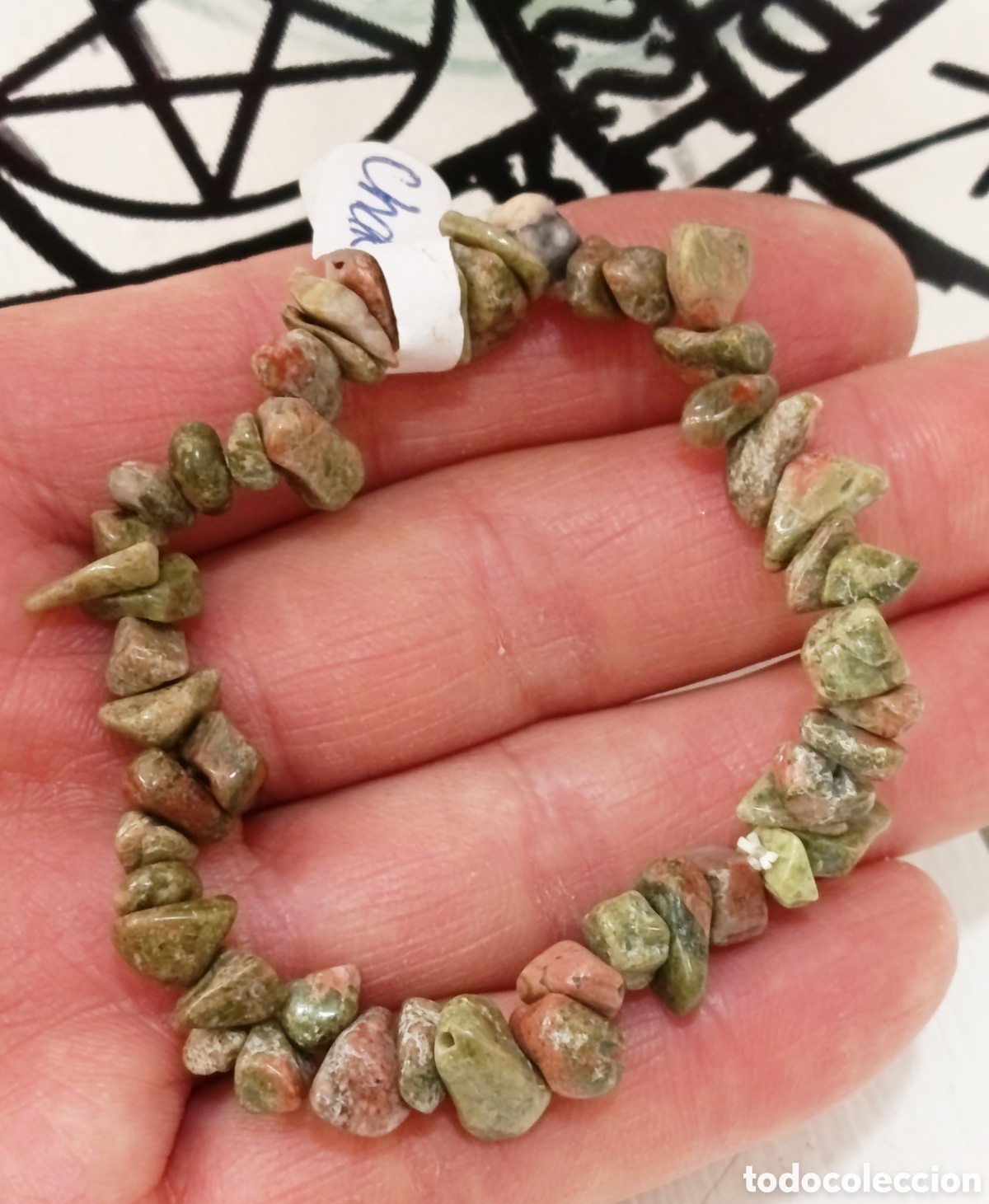 Joyeria: Pulsera de protecci&oacute;n de Unakita preparada energ&eacute;ticamente con palo santo, nueva