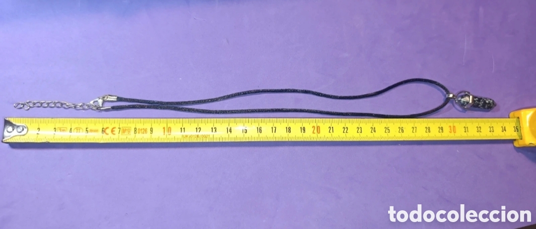 Joyeria: Collar obsidiana nevada 58 cms - Foto 5