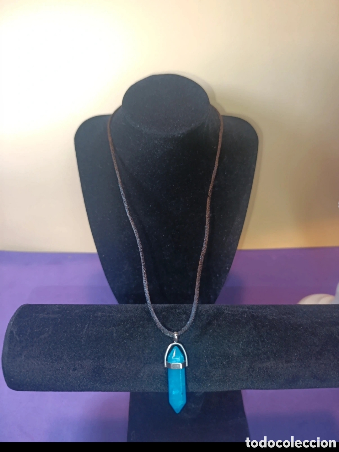 Joyeria: Collar Howlita turquesa 58 cms - Foto 2
