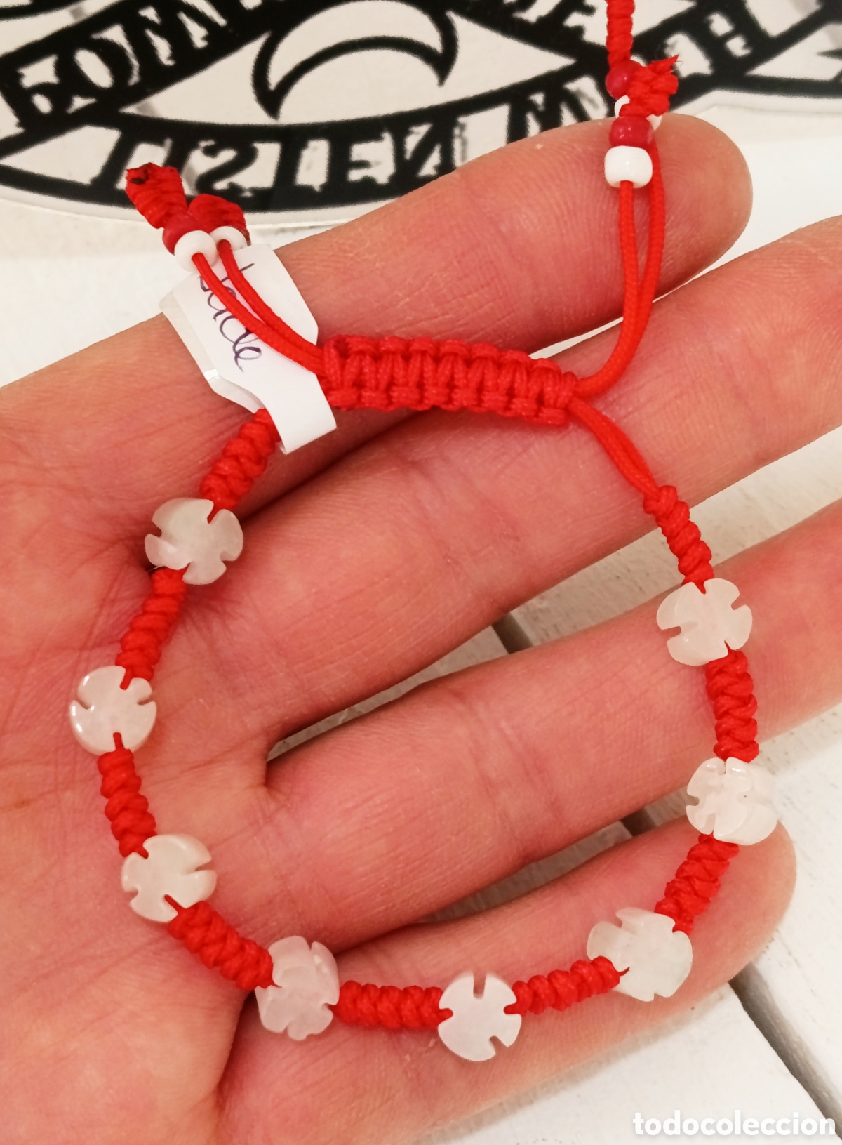 Joyeria: Pulsera de protecci&oacute;n y fortuna de jade preparada energ&eacute;ticamente con palo santo, nueva