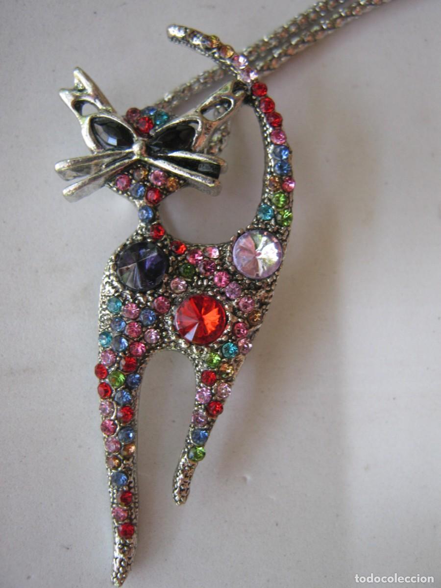 Joyeria: Betsey Johnson Broche Colgante Gato Dibujos Animados Cristal Imitacion Diamantes