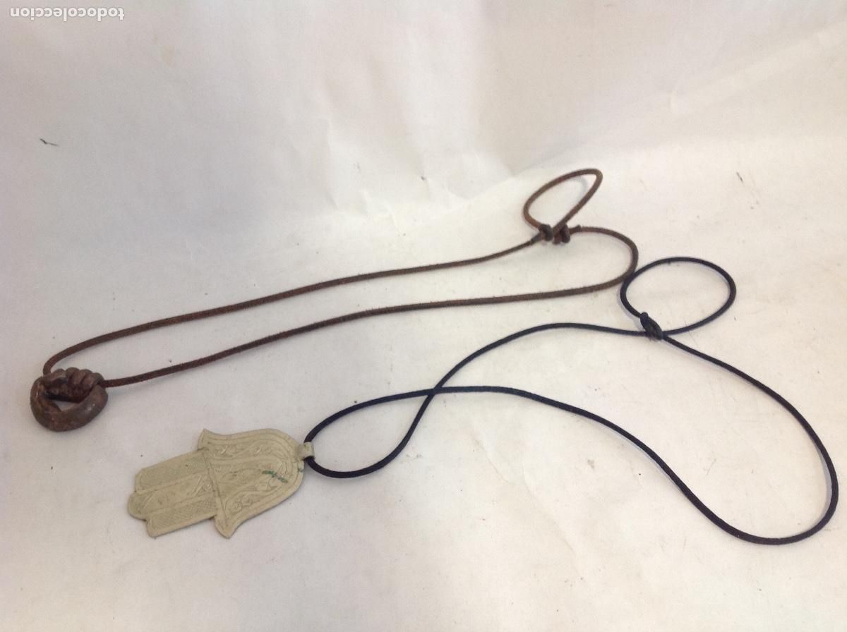 Joyeria: Dos colgantes con cordon - Foto 1