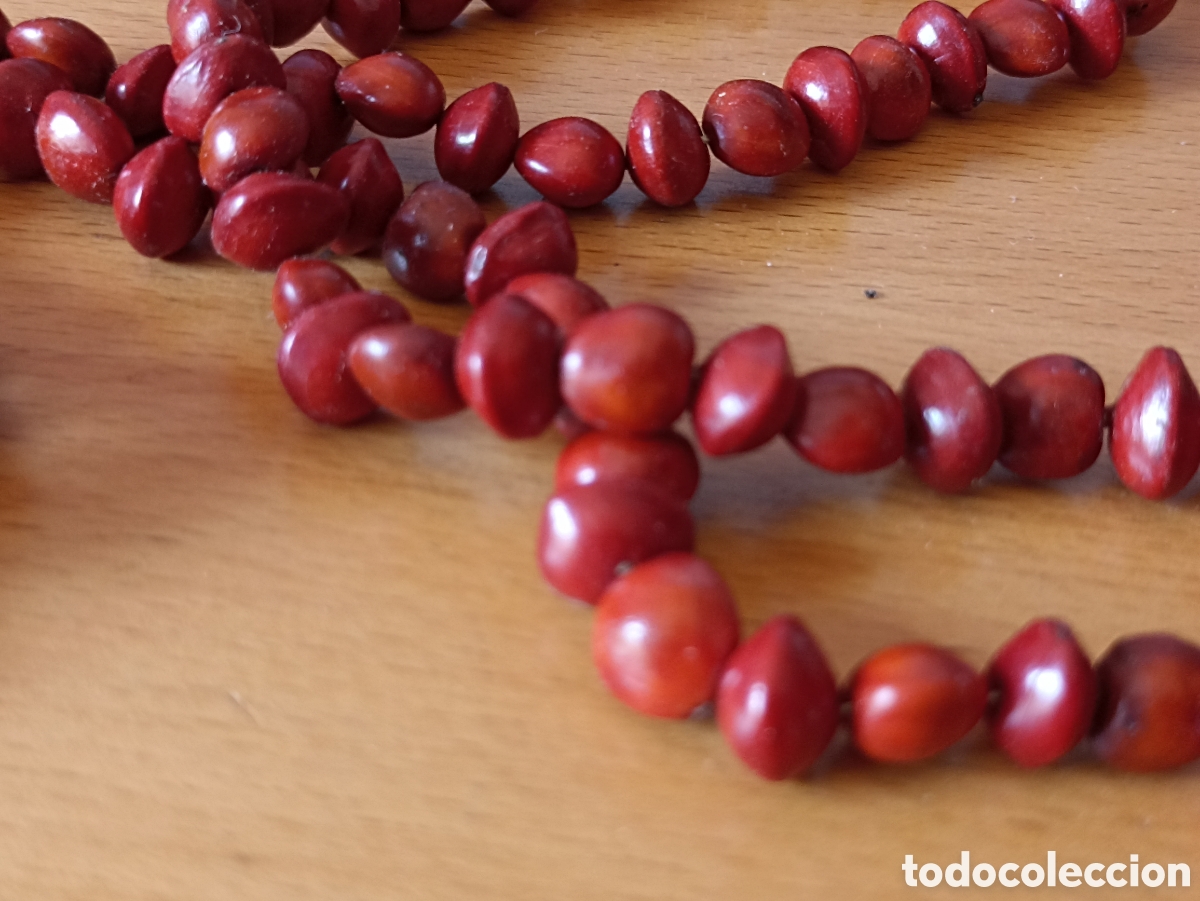 Joyeria: Collar de semillas granate - Foto 2