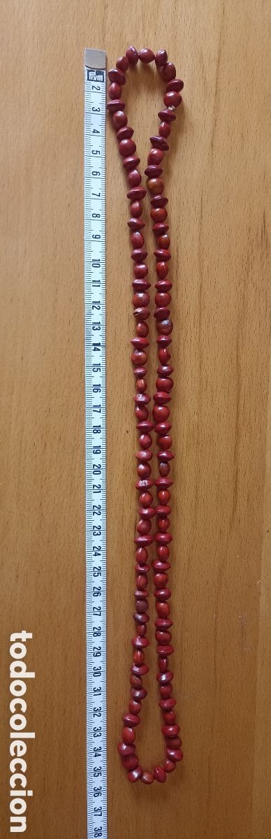 Joyeria: Collar de semillas granate - Foto 3