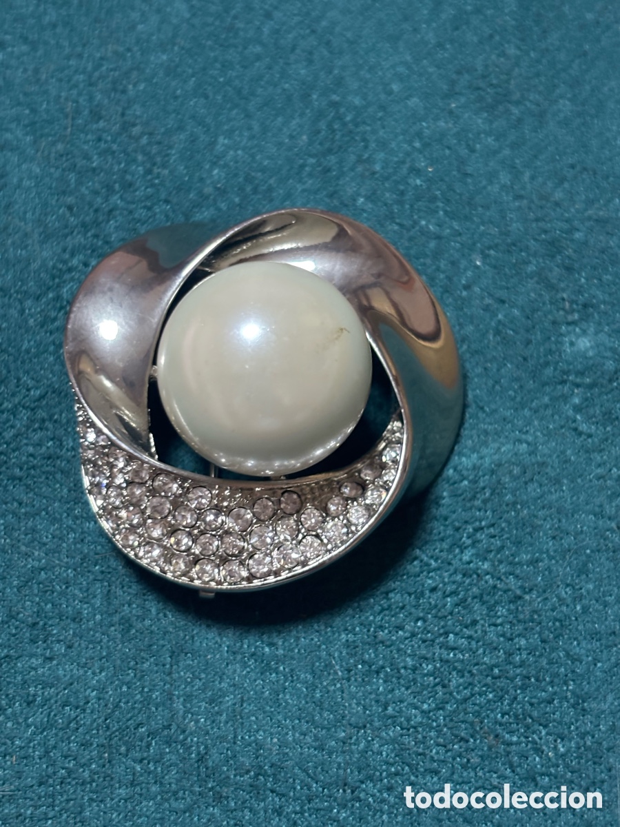 Joyeria: Broche con s&iacute;mil perla central - Foto 2