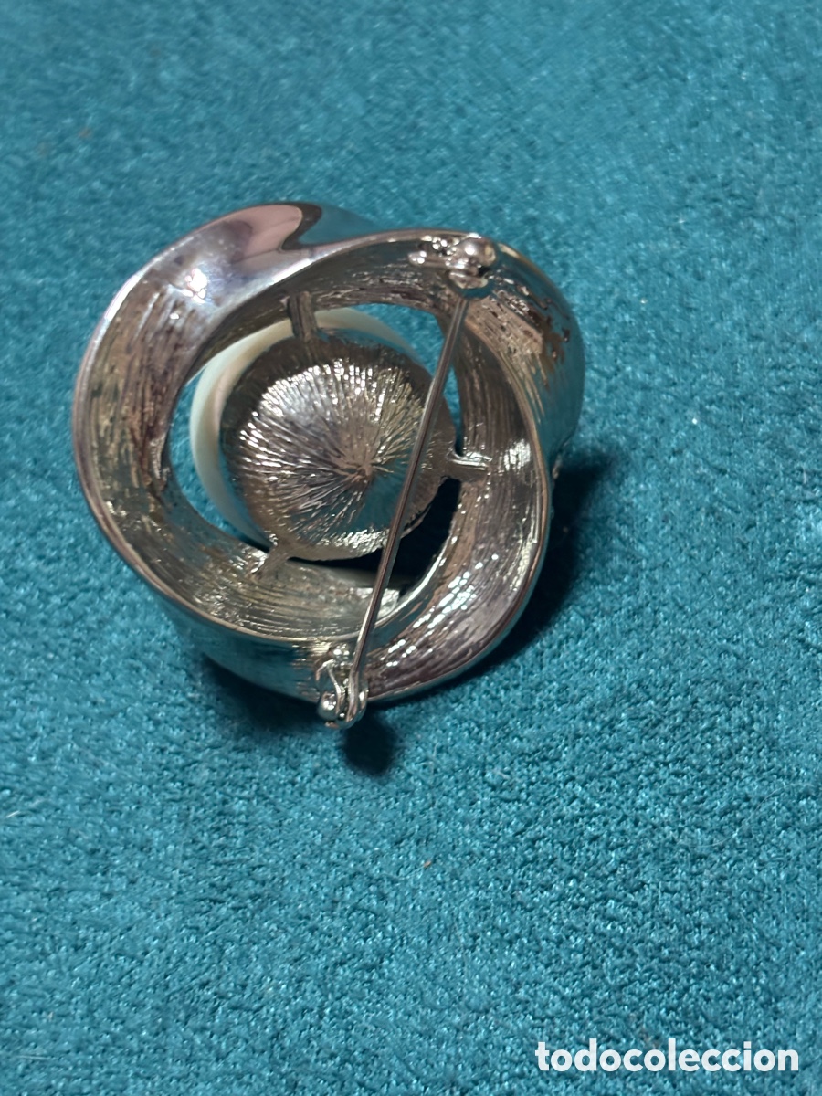 Joyeria: Broche con s&iacute;mil perla central - Foto 3