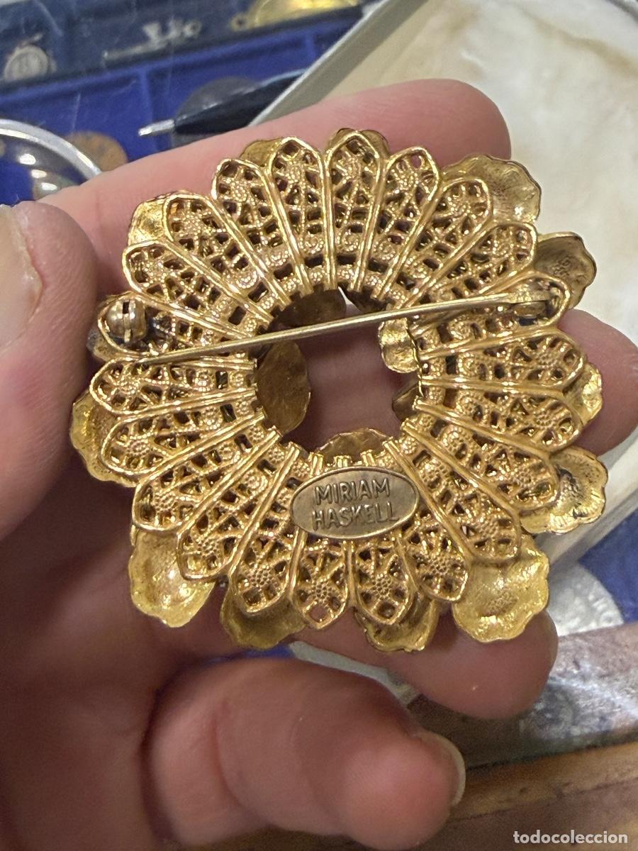 Joyeria: Precioso broche de la dise&ntilde;adora Miriam haskell - Foto 3