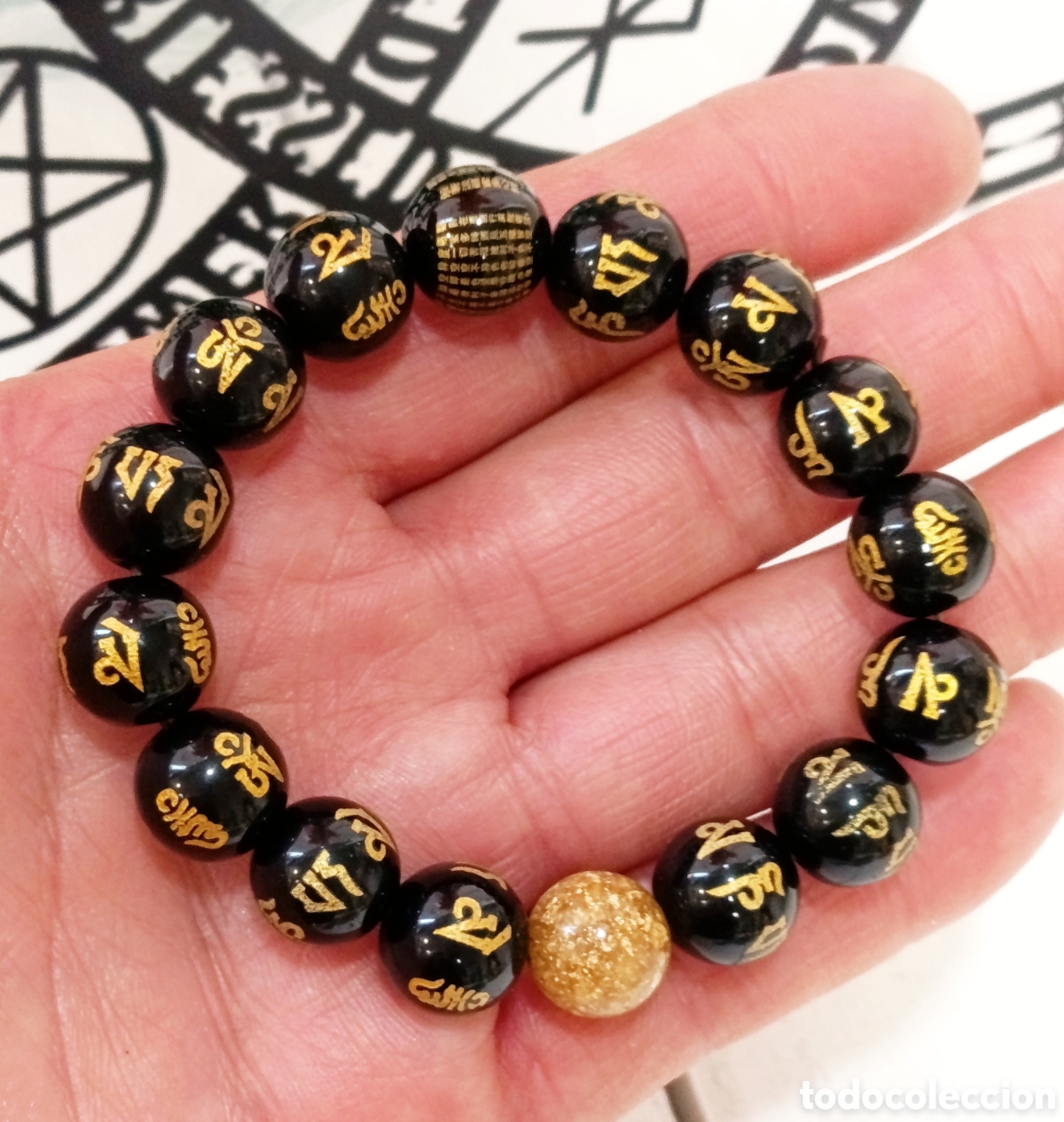 Joyeria: Pulsera tibetana de la fortuna y prosperidad preparada energ&eacute;ticamente con palo santo, nueva