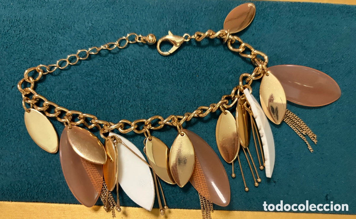 Joyeria: Pulsera dorada de bisuter&iacute;a - Foto 3