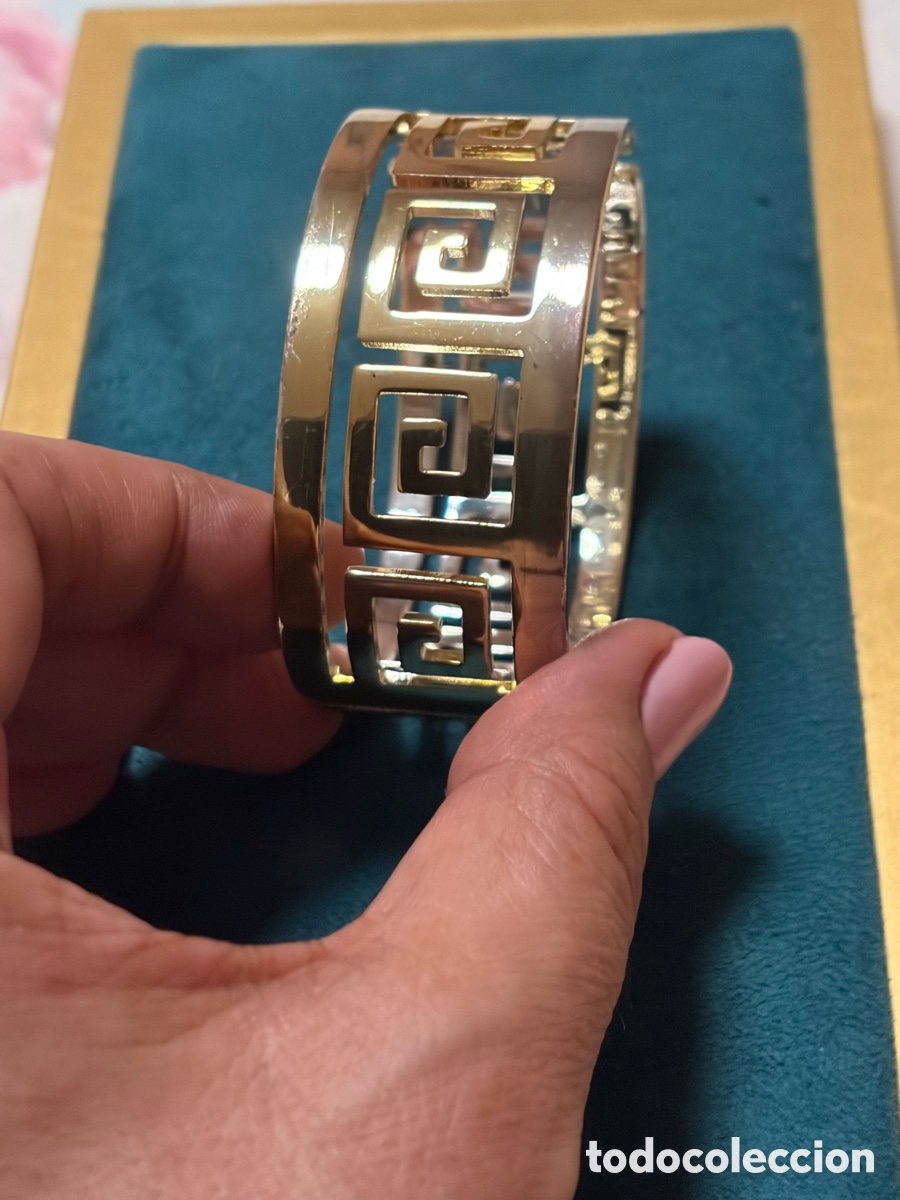 Joyeria: Pulsera de metal dorado - Foto 2