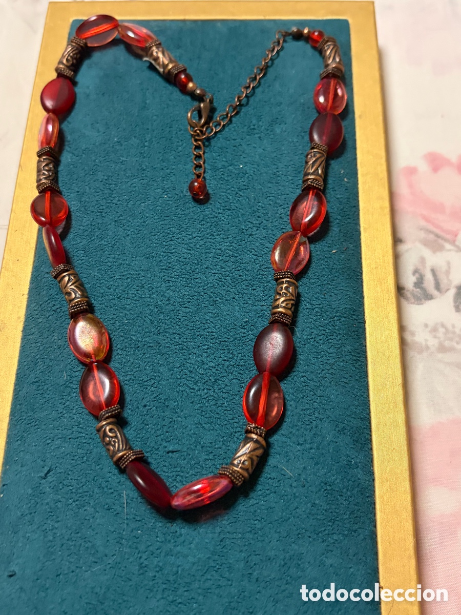 Joyeria: Gargantilla de cuentas vintage