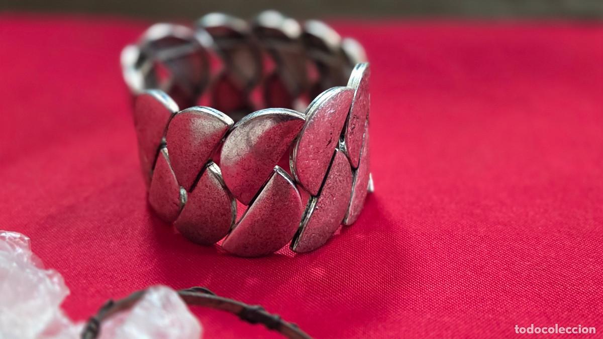 Joyeria: pulsera vintage cromado - Foto 2