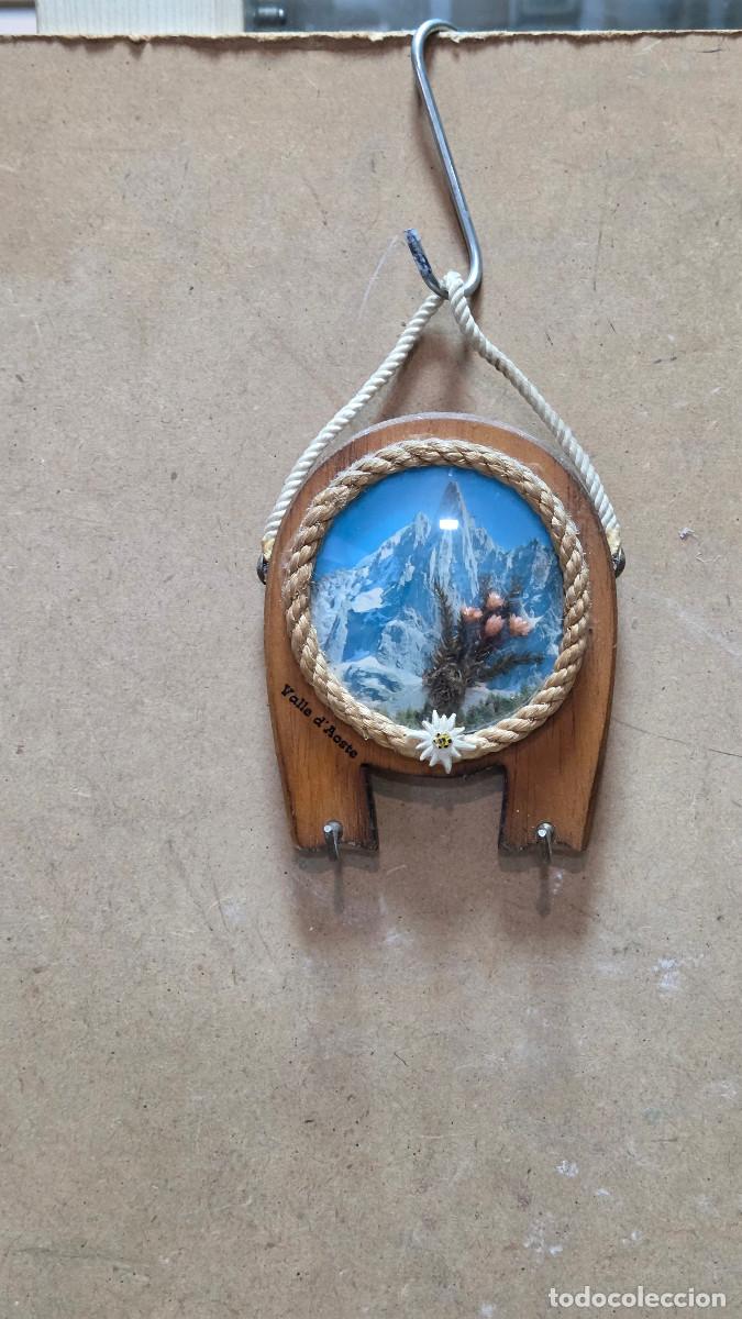 Joyeria: colgador de llaves madera