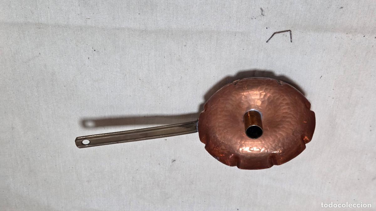 Joyeria: palmatoria de cobre vintage