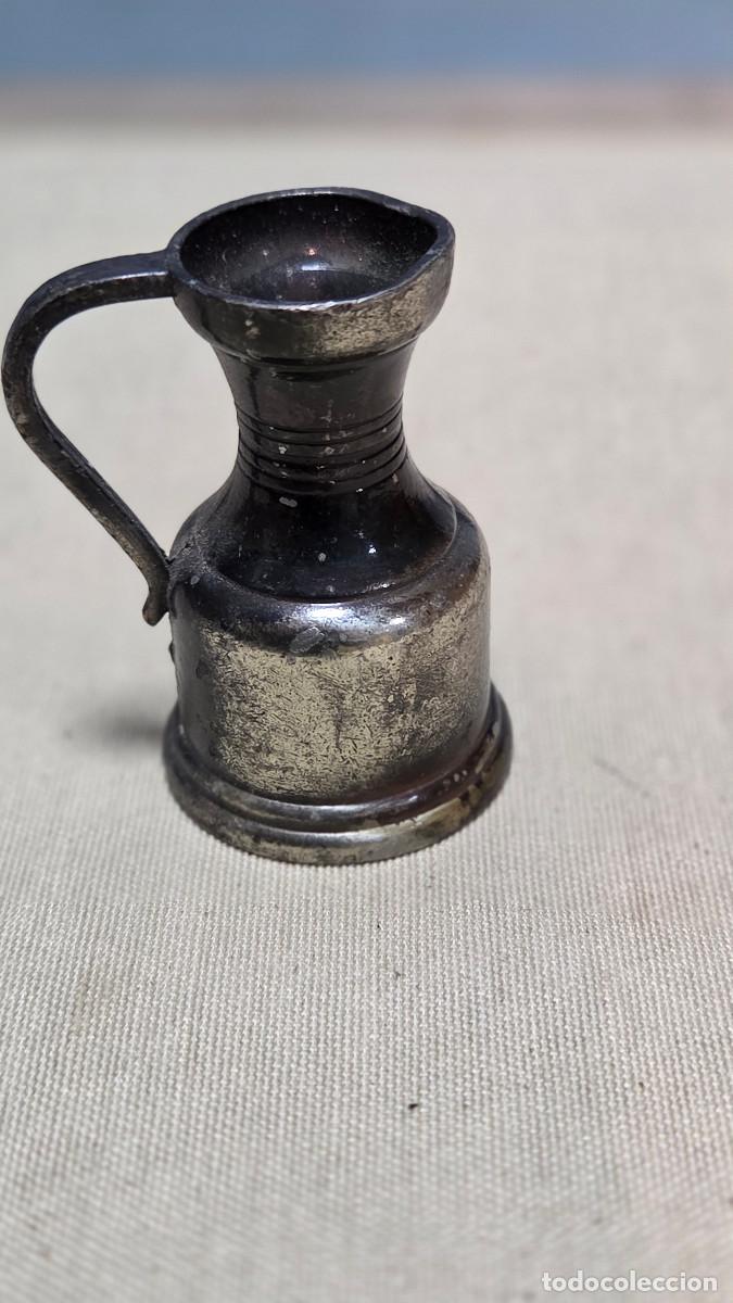Joyeria: mini jarra de esta&ntilde;o