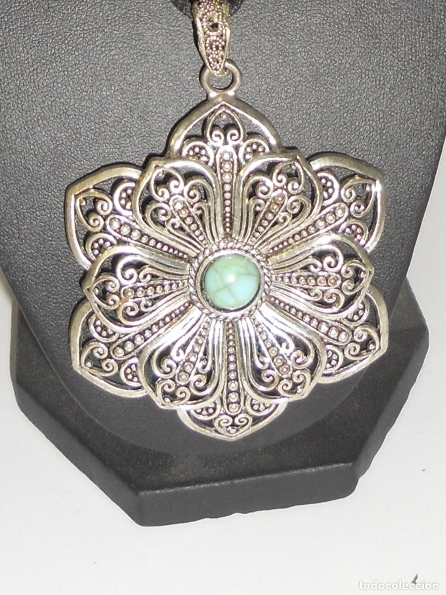 Joyeria: PRECIOSO BROCHE COLGANTE PLATEADO