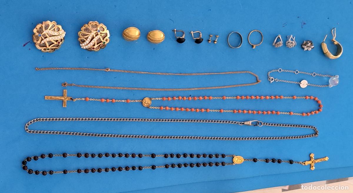 Joyeria: LOTE DE JOYER&Iacute;A/BISUTER&Iacute;A - ROSARIOS - PENDIENTES - ANILLOS - PULSERA - CADENAS