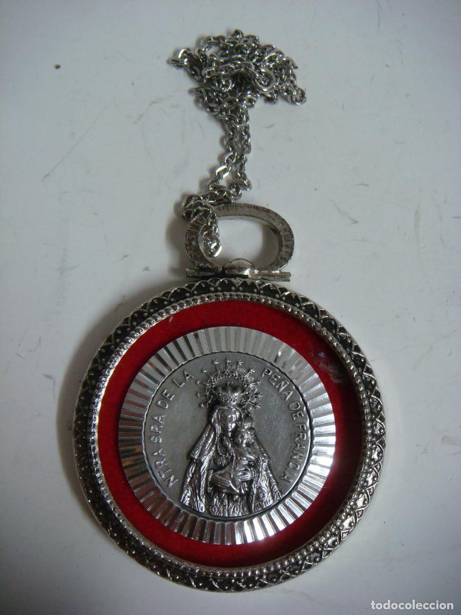 Joyeria: MEDALLON CON LA IMAGEN DE NTRA SRA DE LA PE&Ntilde;A DE FRANCIA-CAJ-N&ordm;-54-BIS