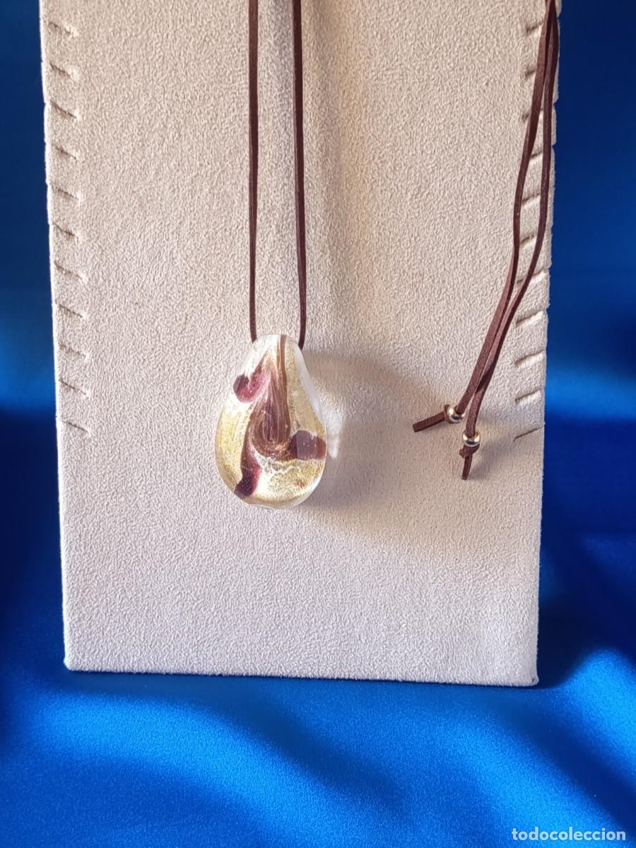 Joyeria: COLGANTE DE CRISTAL DE MURANO EN VARIAS TONALIDADES