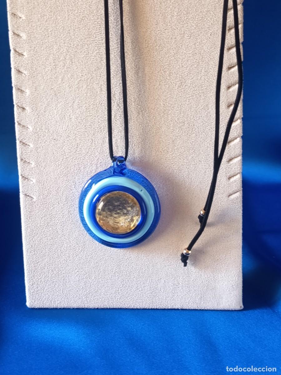 Joyeria: MEDALL&Oacute;N DE CRISTAL DE MURANO