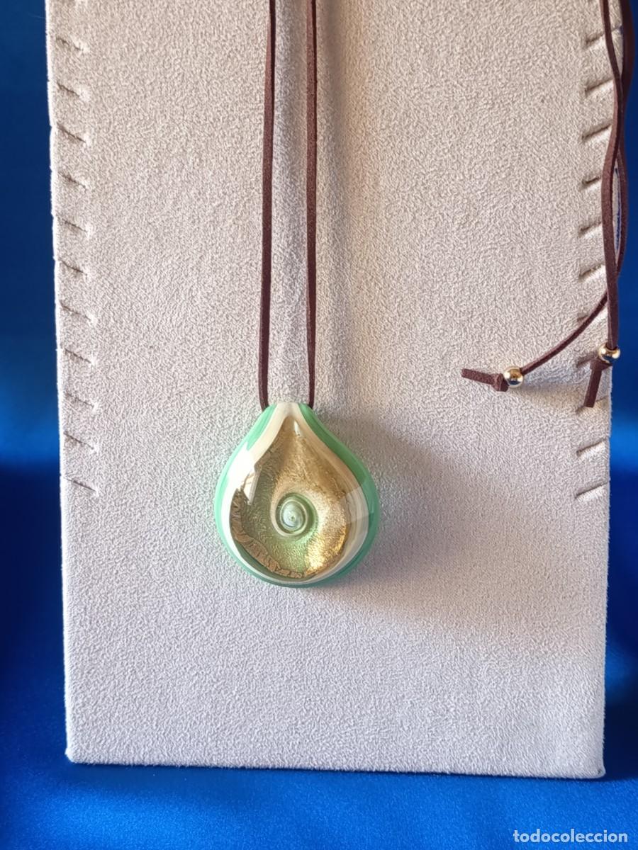 Joyeria: MEDALL&Oacute;N DE CRISTAL DE MURANO