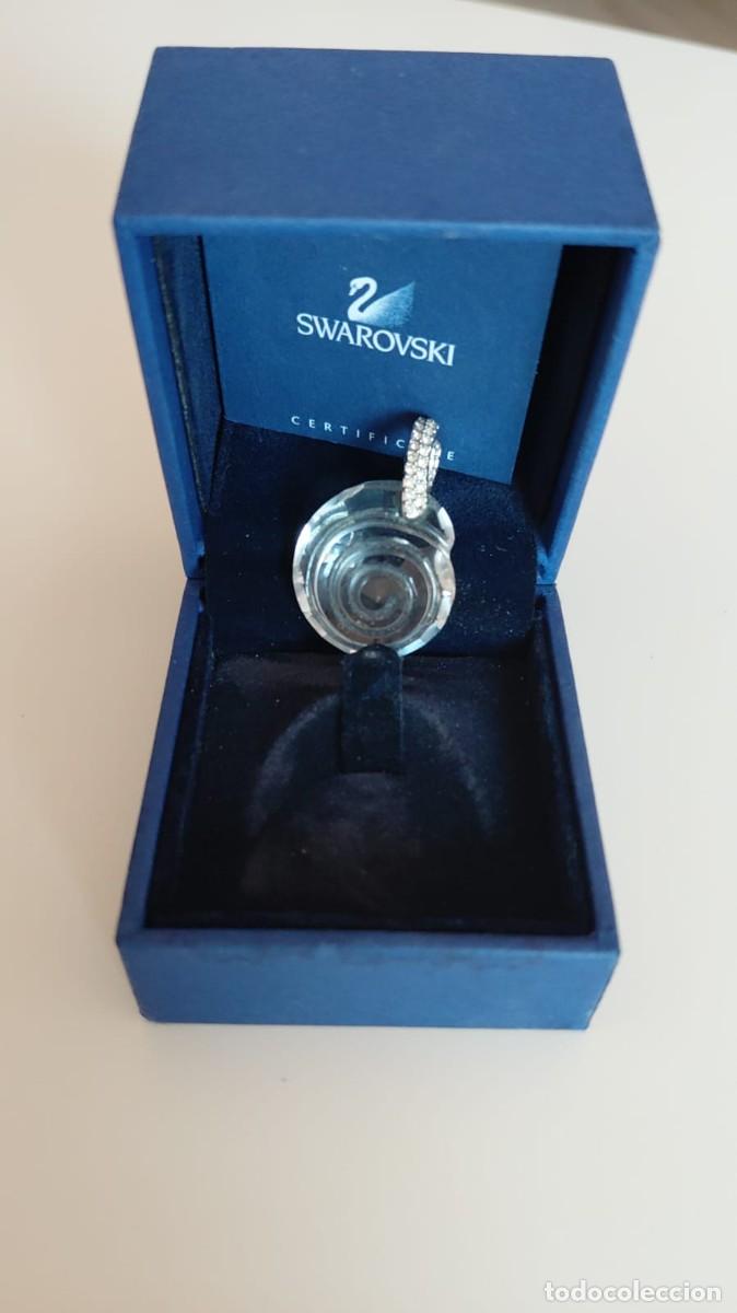 Joyeria: Colgante Swarovski original de cristal transparente &ndash; Caja y certificado
