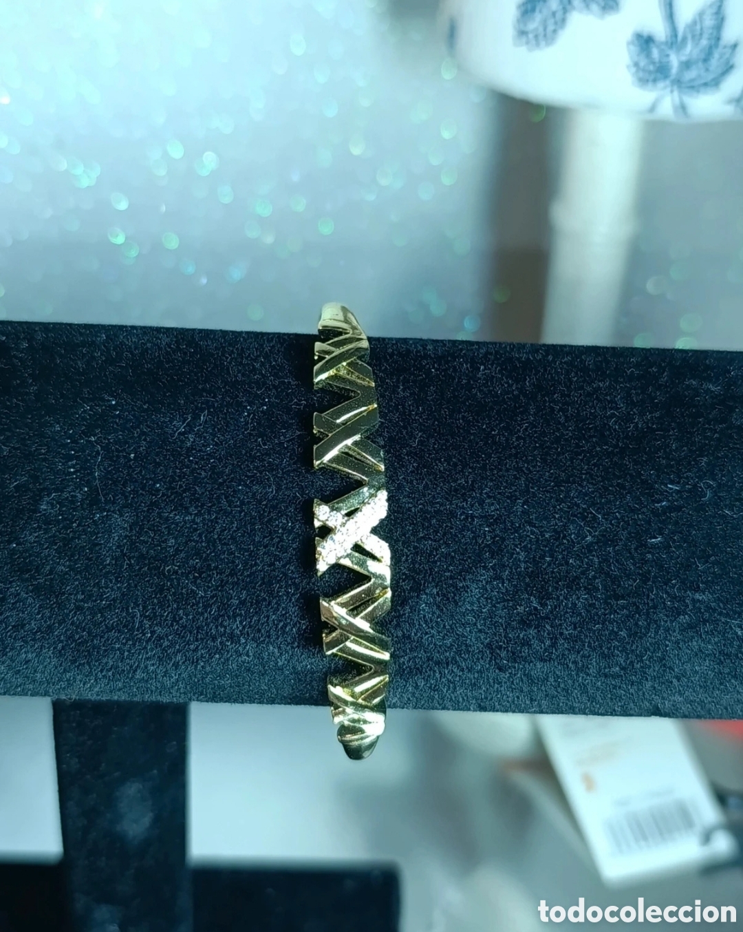 Joyeria: Pulsera oro laminado y circonitas - Foto 4