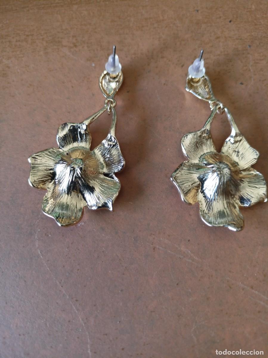 Joyeria: Pendientes bisuteria 5cm largo - Foto 2