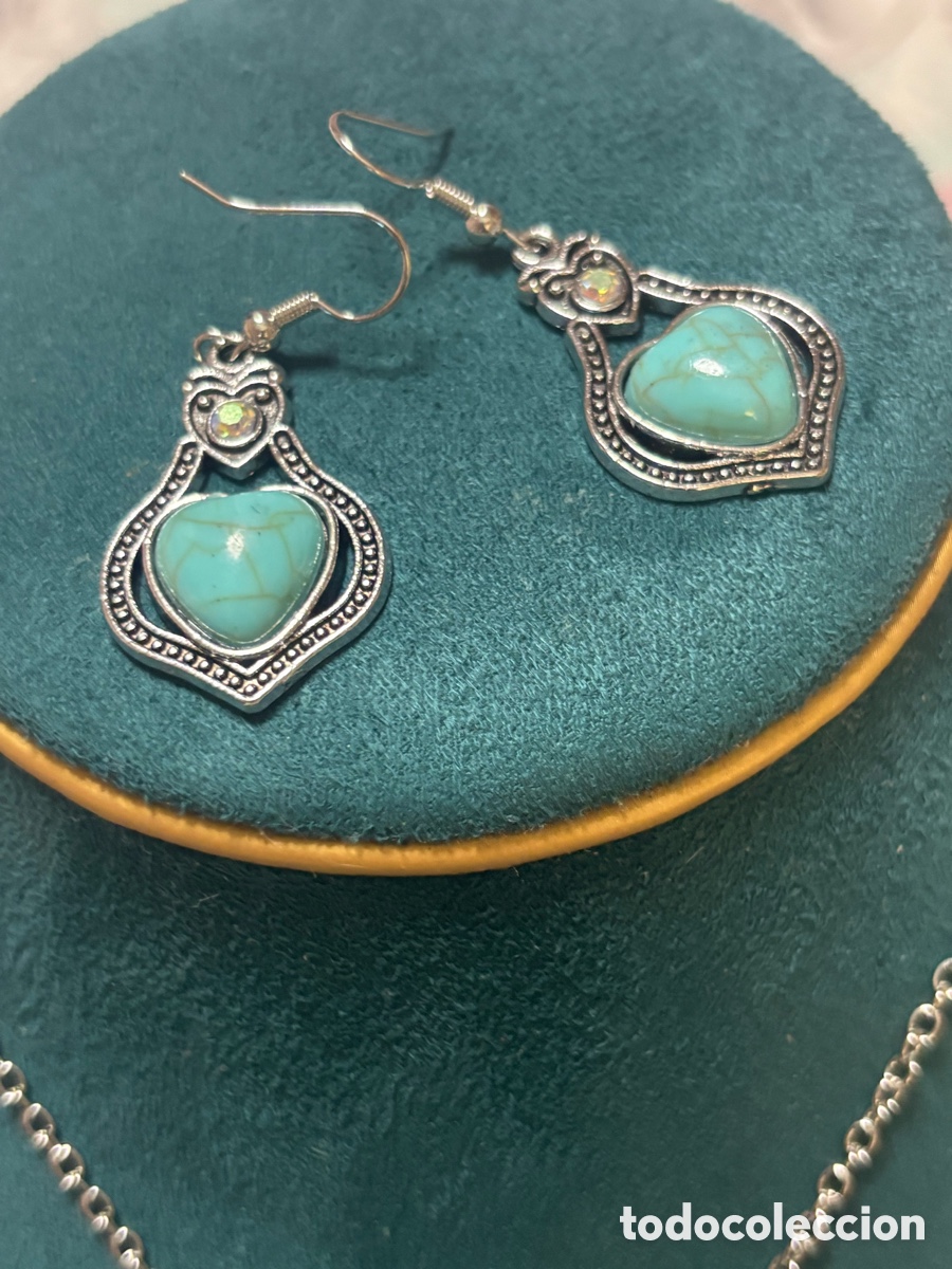 Joyeria: Conjunto gargantilla y pendientes - Foto 2