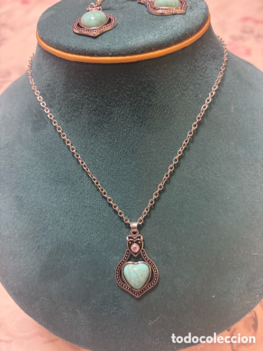 Joyeria: Conjunto gargantilla y pendientes - Foto 3