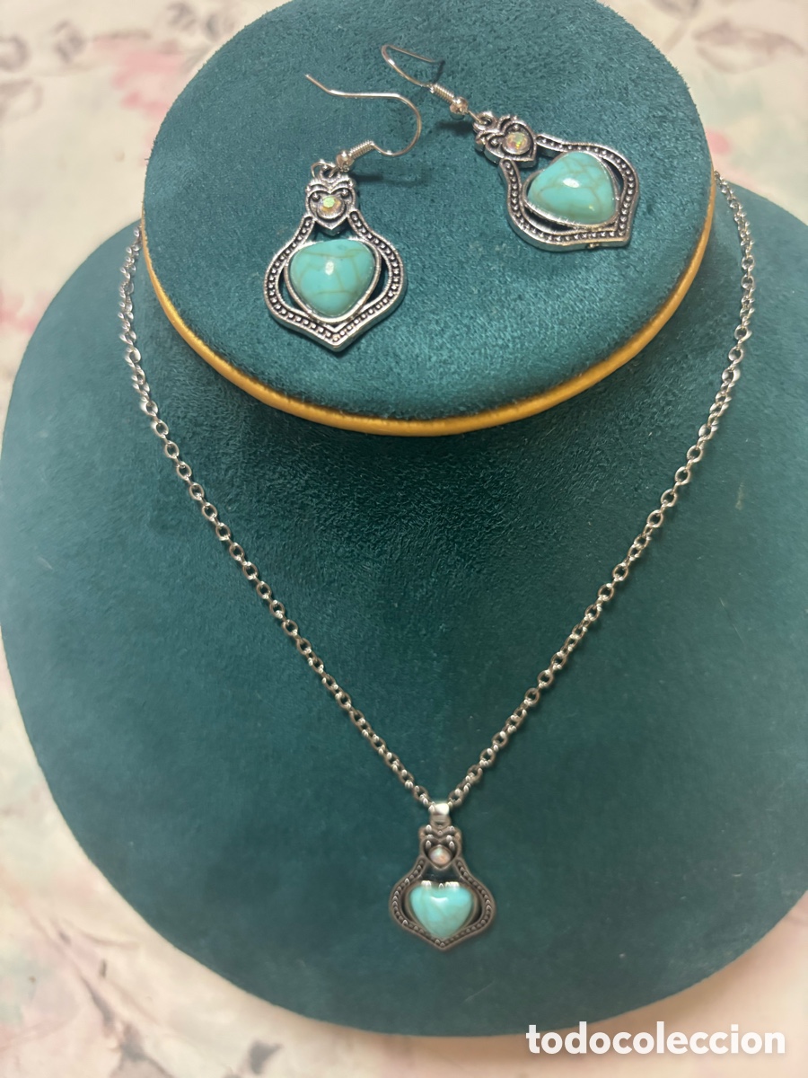 Joyeria: Conjunto gargantilla y pendientes