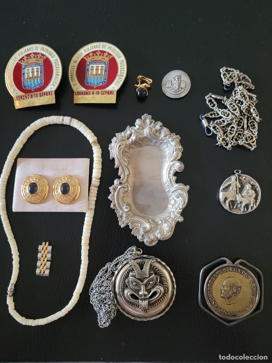 Joaillerie: Fant&aacute;stico lote de bisuter&iacute;a vintage, 11 piezas.