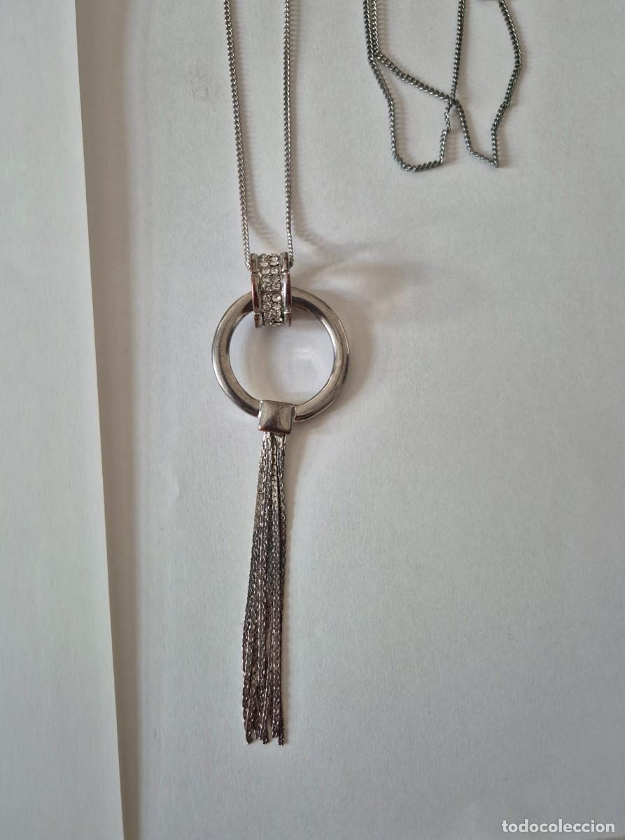 Joyeria: Collar Morado Gris y Rosa y Collar Plateado - Foto 7