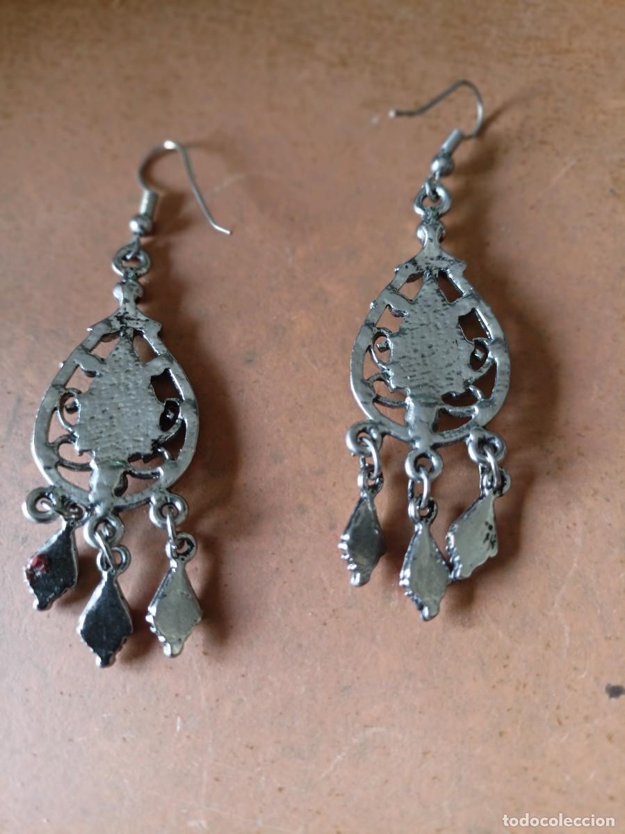 Joyeria: Lote dos pares de pendientes bisuter&iacute;a - Foto 3