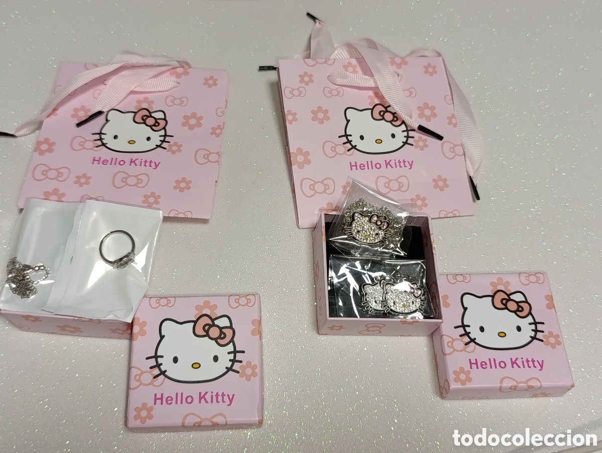 Joyeria: Conjuntos bisuteria Hello Kitty (2 uds) - Foto 2