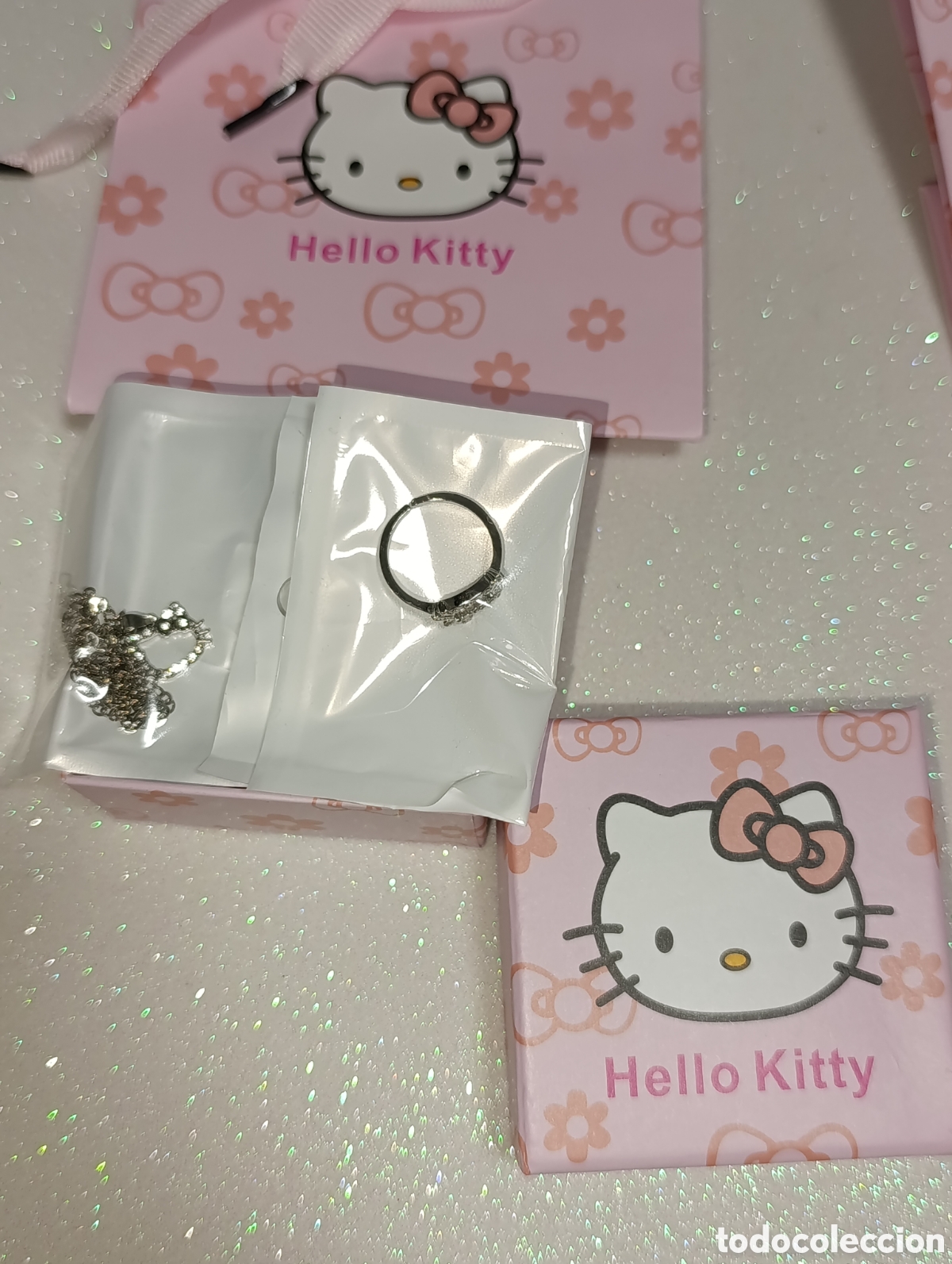 Joyeria: Conjuntos bisuteria Hello Kitty (2 uds) - Foto 3