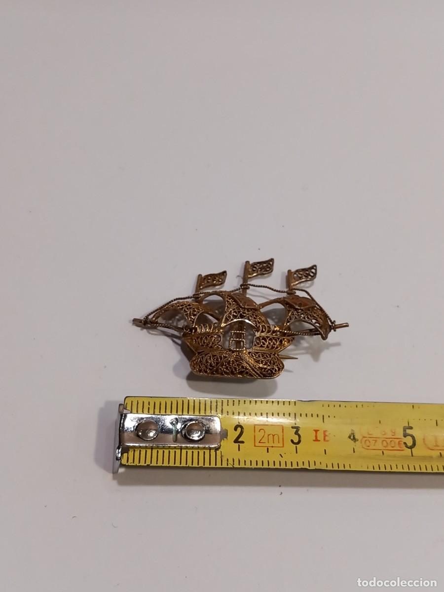 Joyeria: CARABELA DE COL&Oacute;N BROCHE A&Ntilde;OS 60 / COMPRA MIN&Iacute;MA 5 &euro;