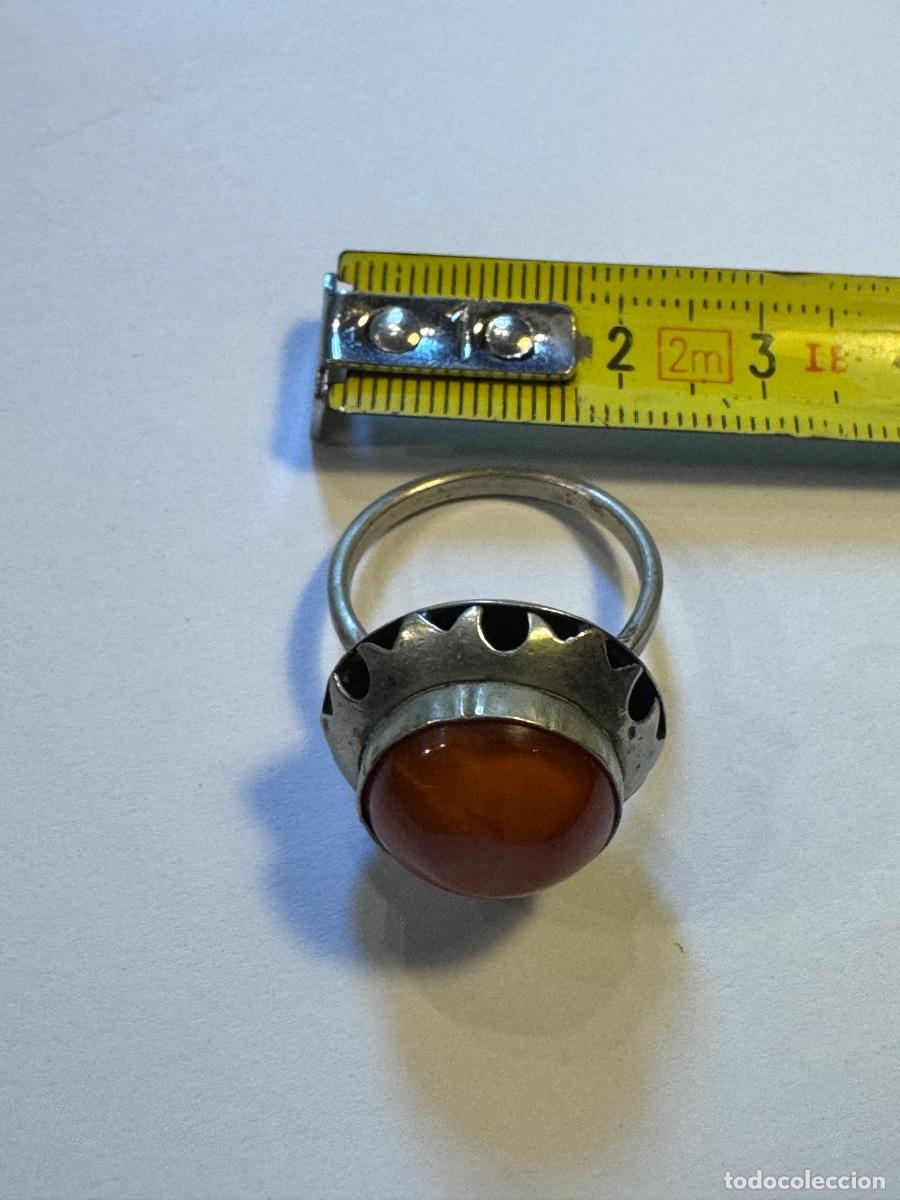 Joyeria: ANILLO PLATEADO Y PIEDRA / COMPRA MIN&Iacute;MA 5 &euro;