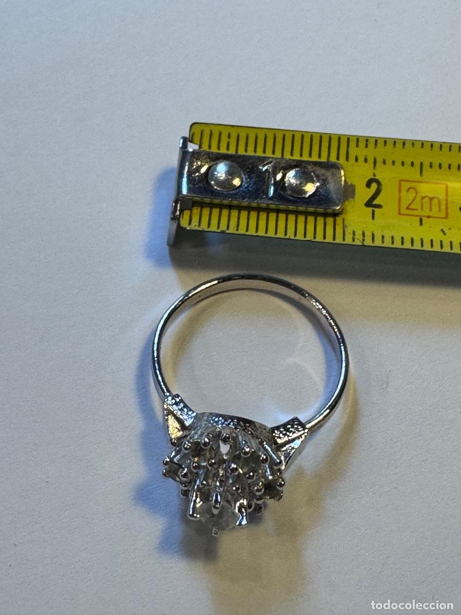Joyeria: ANILLO PLATEADO Y PIEDRA / COMPRA MIN&Iacute;MA 5 &euro;