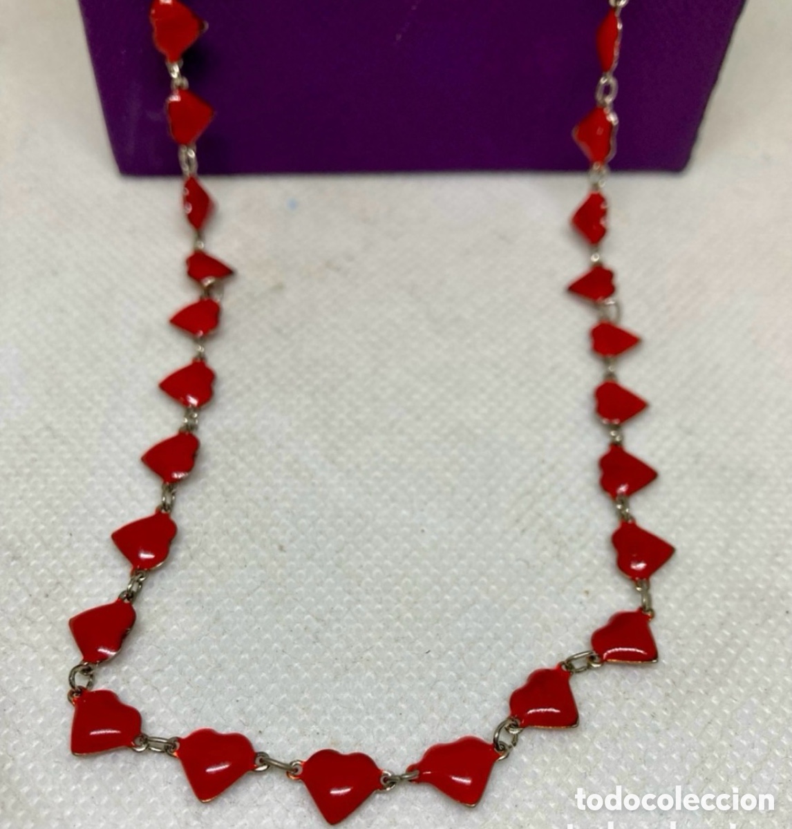 Joyeria: COLLAR CON FORMAS DE CORAZ&Oacute;N NUEVO - Foto 2