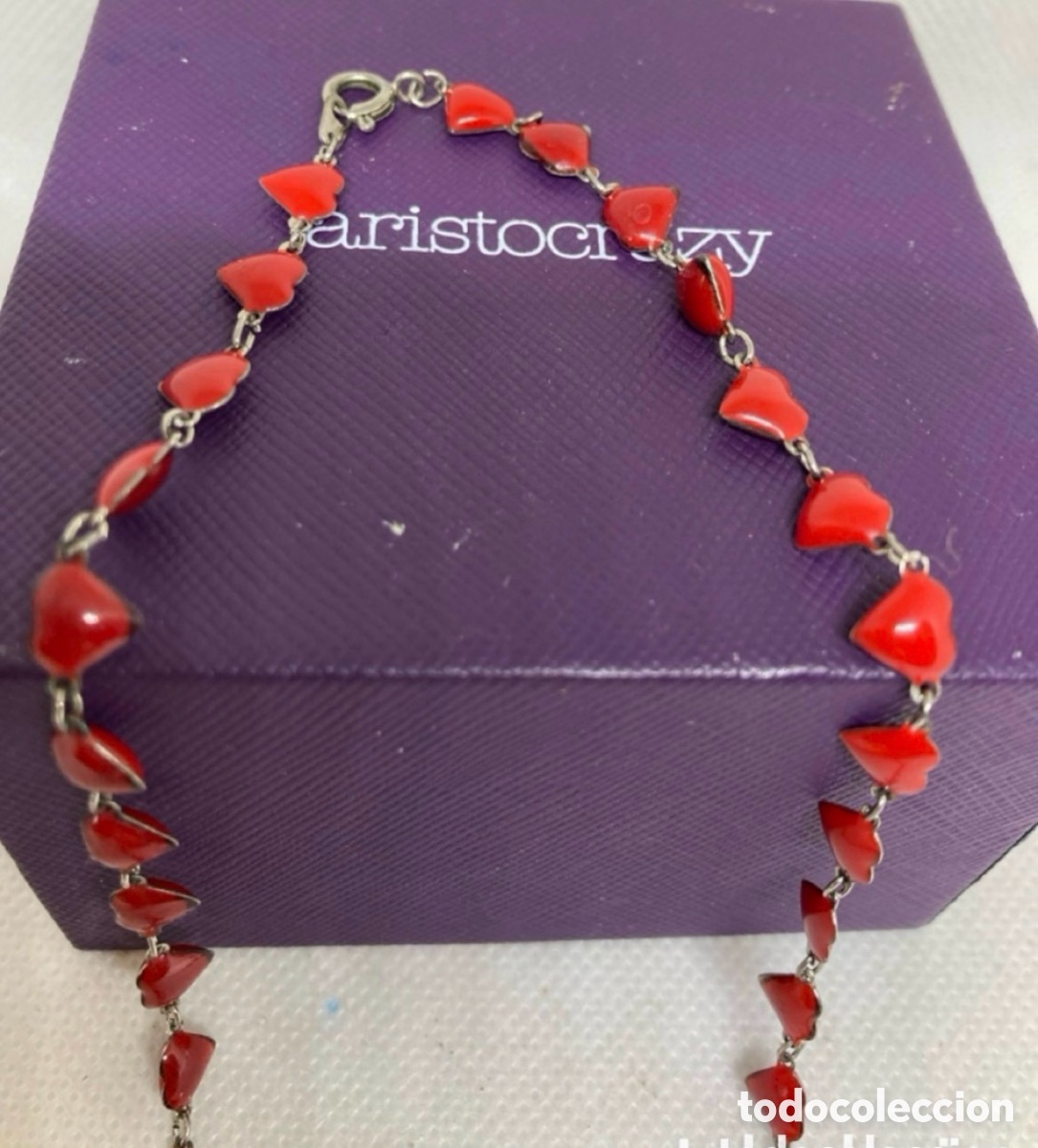 Joyeria: COLLAR CON FORMAS DE CORAZ&Oacute;N NUEVO - Foto 3