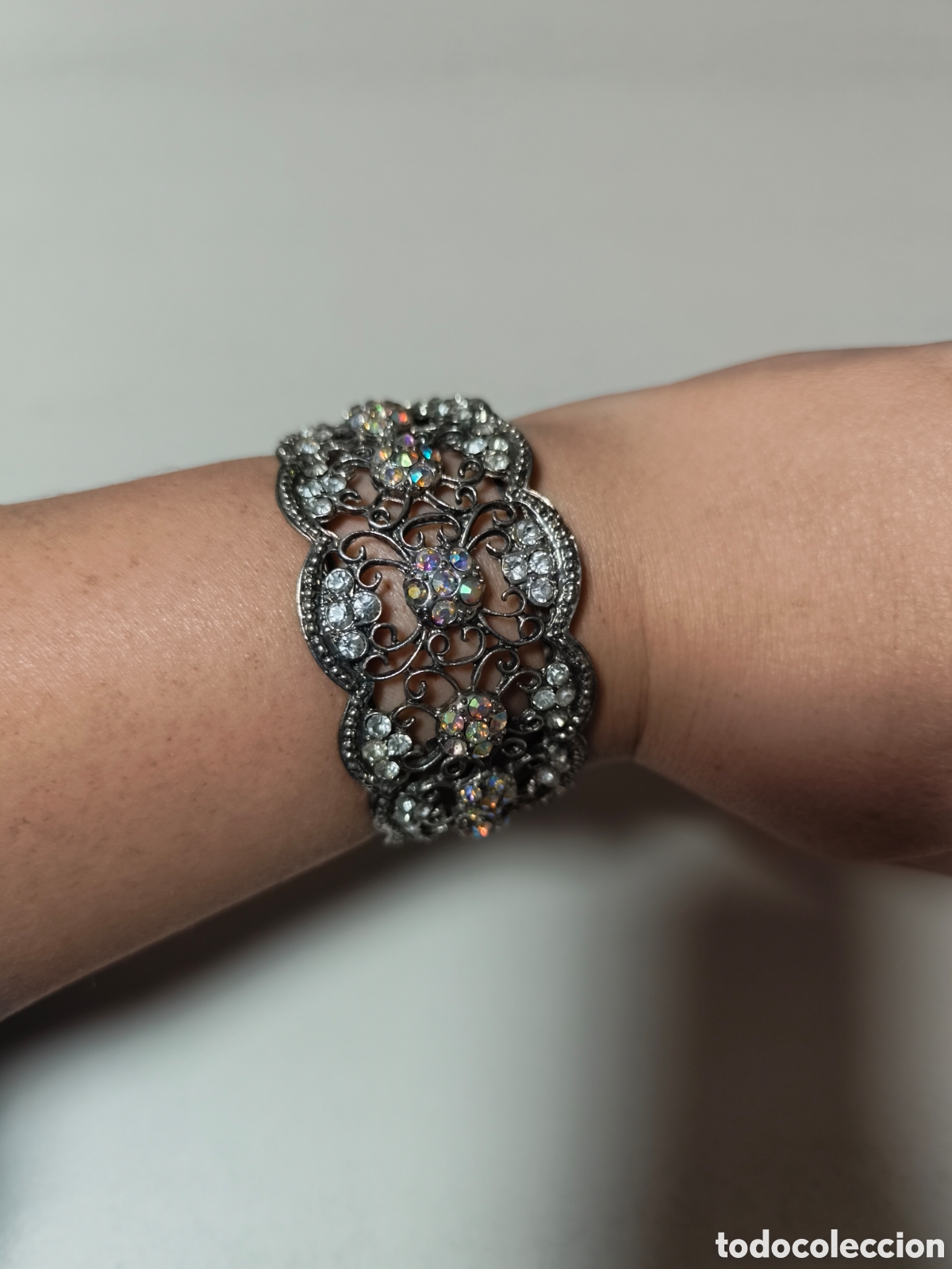 Joyeria: Brazalete con motivos florales - Foto 2